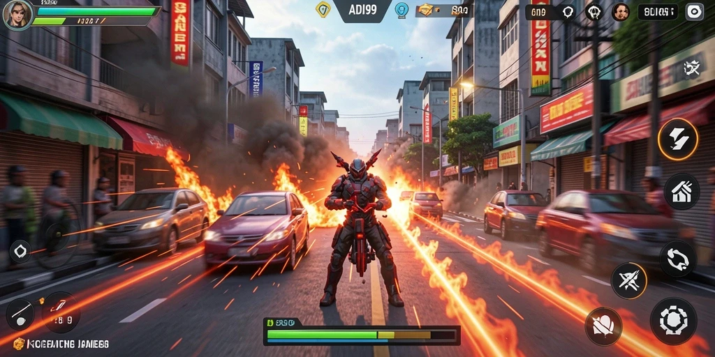 Gameplay balapan mendebarkan di ADI99 dengan grafis menawan.
