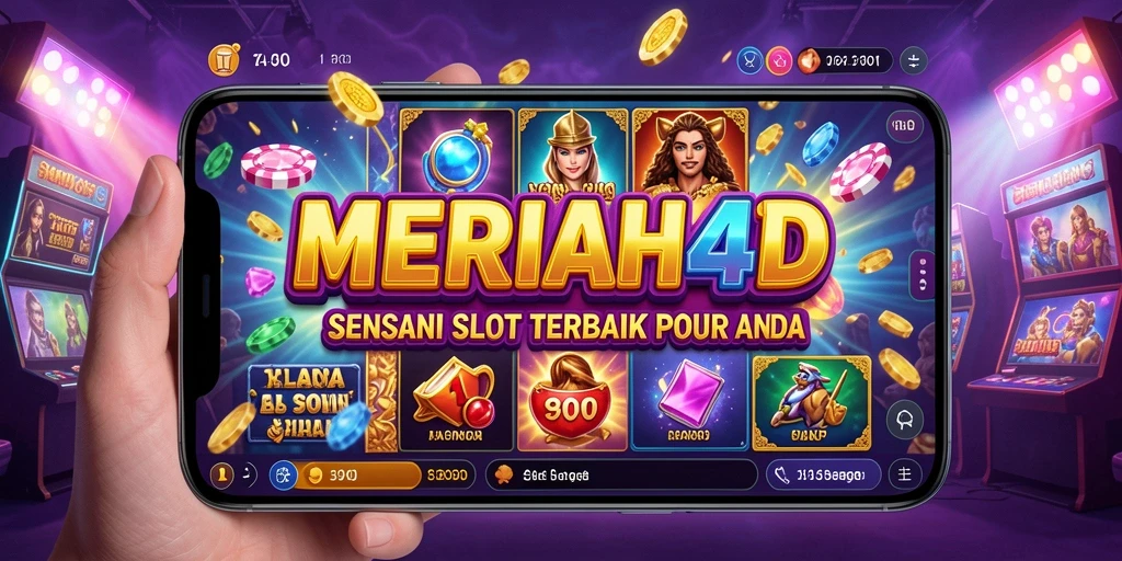 Tampilan gameplay menarik dari slot MERIAH4D dengan berbagai tema unik.