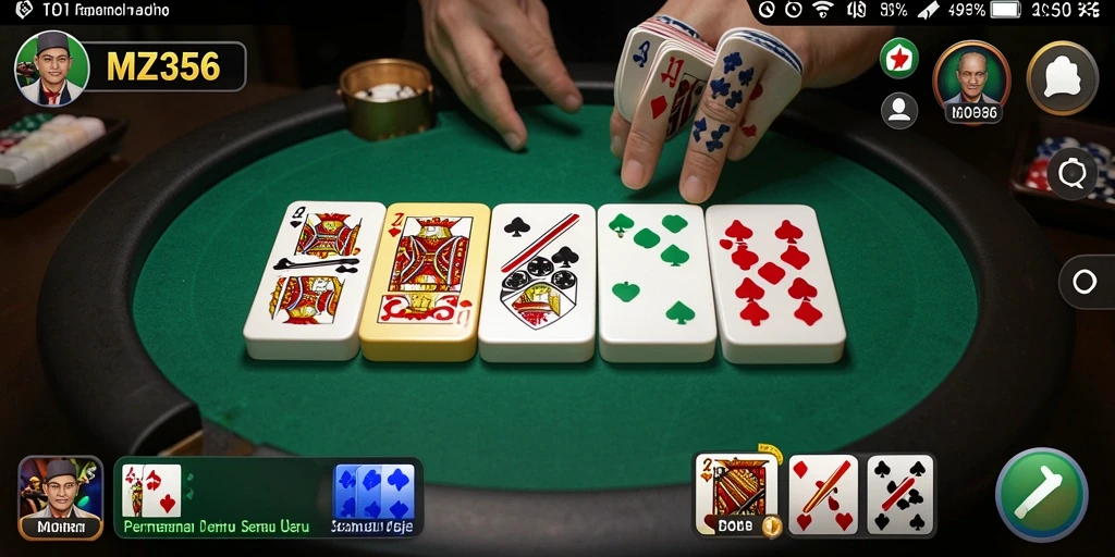 Tampilan gameplay MZ356 dengan grafis yang menawan dan interaksi multiplayer.