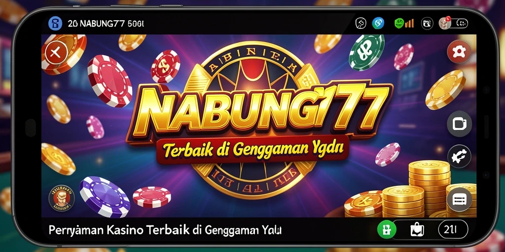 Screenshot permainan Kasino NABUNG77 dengan tampilan grafis yang menarik.